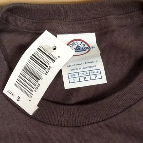 Shih Tzu Dog Dark Gray Graphic Tee Sz Small NWT - Picture 3 of 5